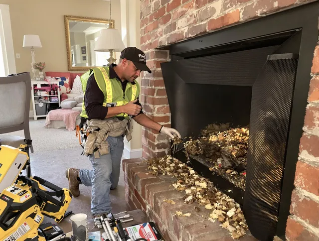 Safe screening installation by Seven Hills Chimney Sweep in Seven Hills, OH