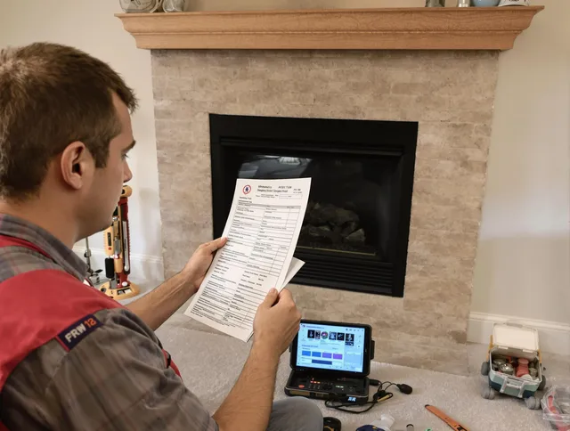 Thorough chimney inspection by Seven Hills Chimney Sweep in Seven Hills, OH